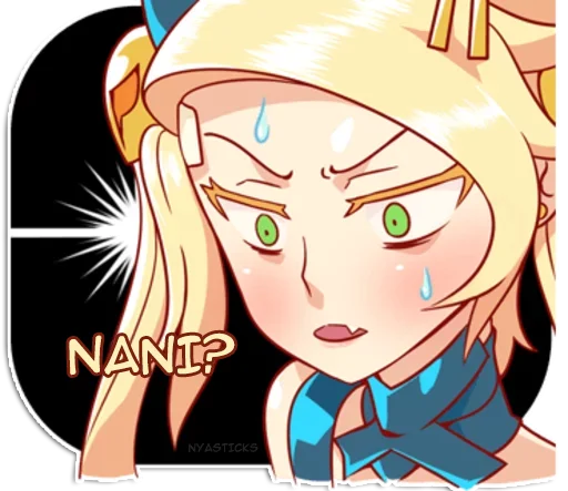 Стикер Демон-тян