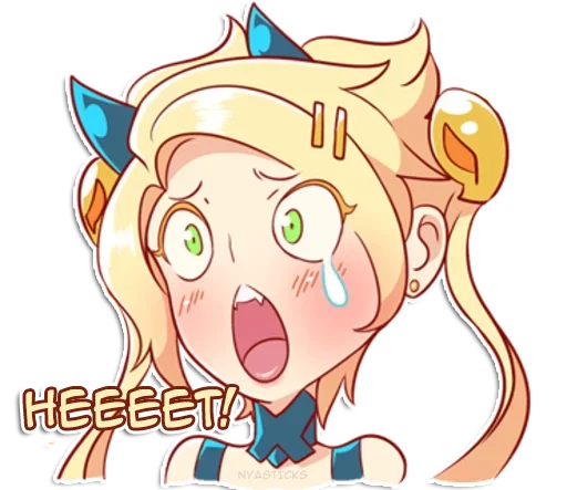 Стикер Демон-тян