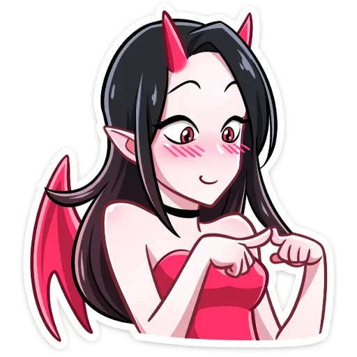 Стикер Дьяволица
