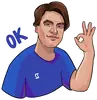 Стикер Денис Гиряев