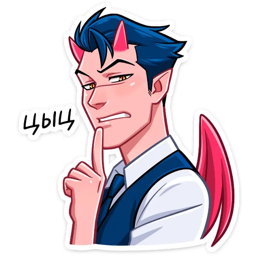 Стикер Дьявол