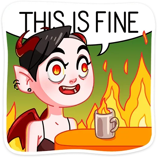 Стикер Деймония