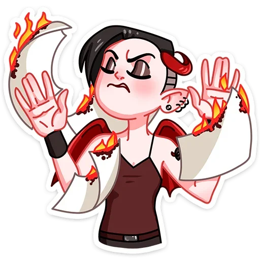 Стикер Деймония