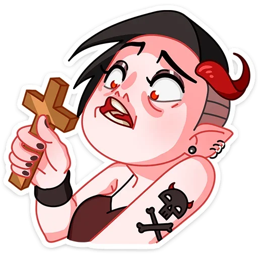 Стикер Деймония