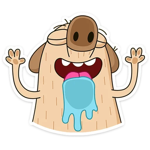 Стикер Пес Дигги