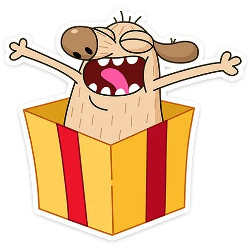 Стикер Пес Дигги