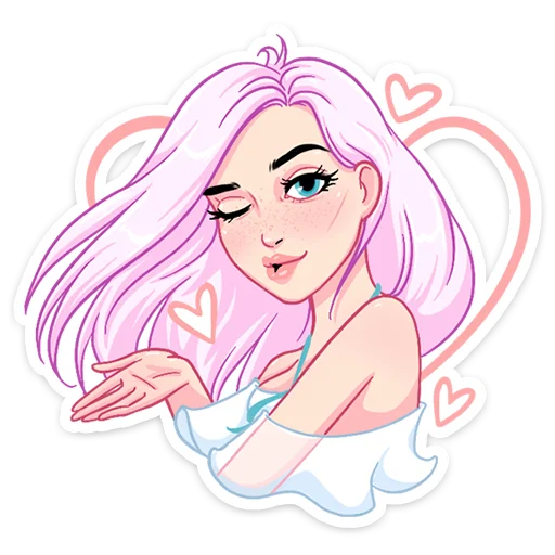 Стикер Летта