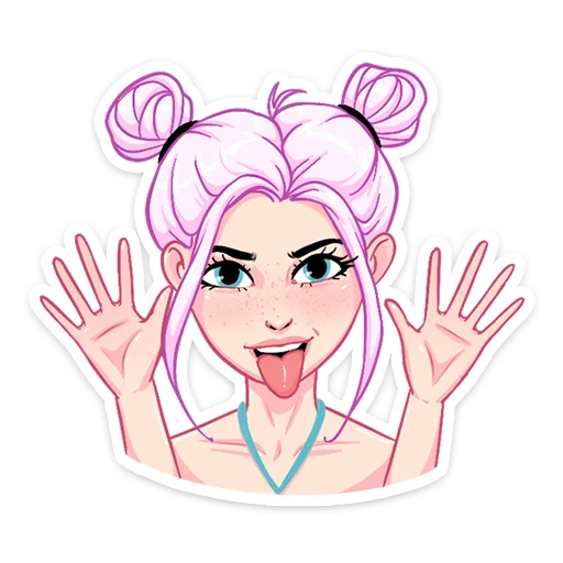 Стикер Летта