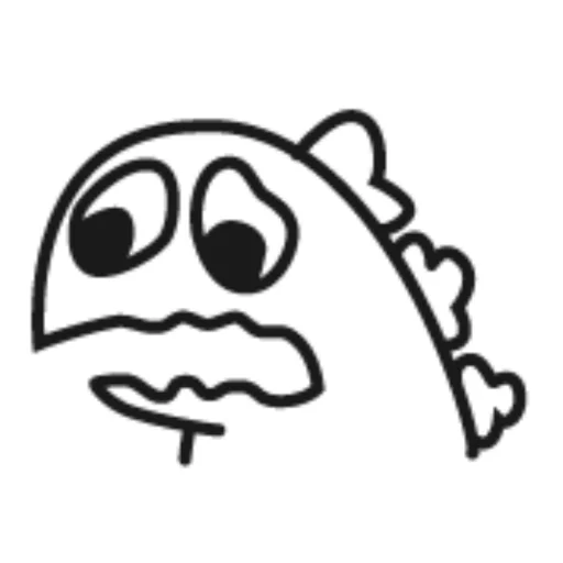 Стикер 小恐龙高清版