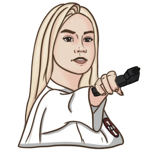 Стикер KKK Girl
