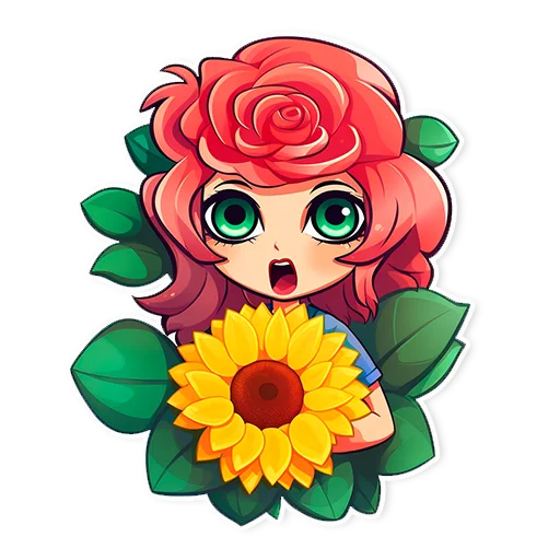 Стикер Дневник цветолюба