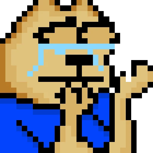 Стикер Doge Pepos