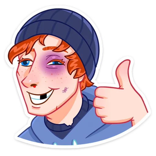 Стикер Думер Дэн