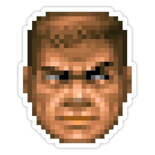 Стикер Doom Slayer