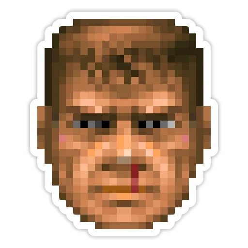 Стикер Doom Slayer