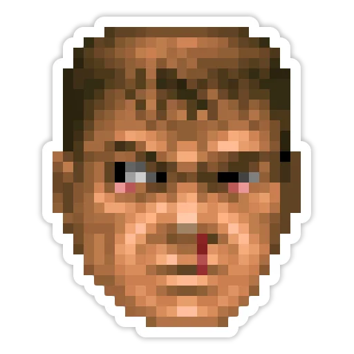 Стикер Doom Slayer