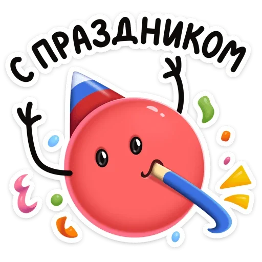 Стикер Двойной Нямик