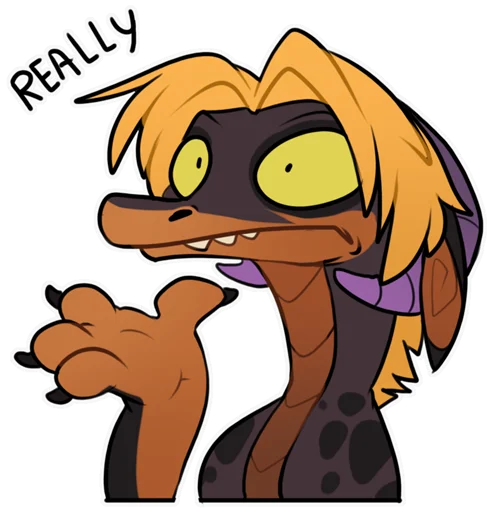 Стикер Zazush the dragon