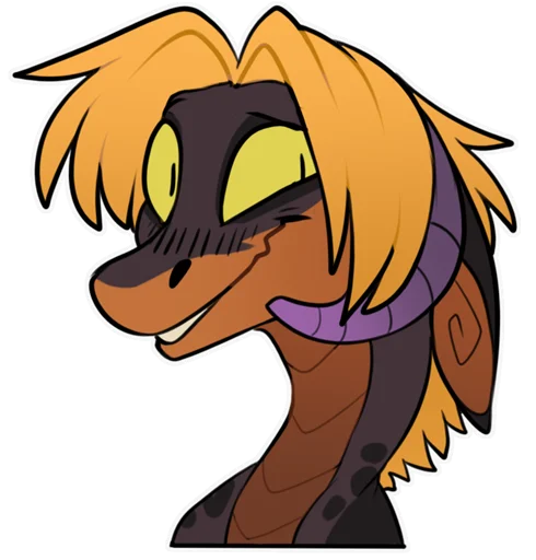 Стикер Zazush the dragon