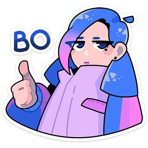 Стикер Мия из Другого Дела