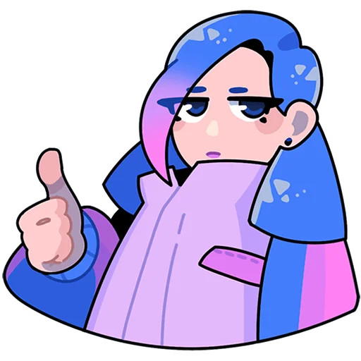 Стикер Мия из Другого Дела Без текста