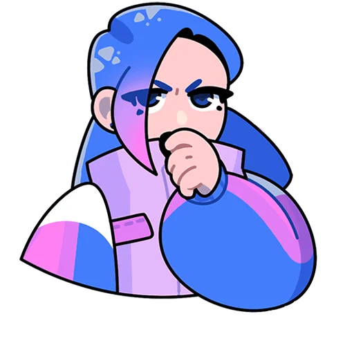 Стикер Мия из Другого Дела Без текста