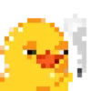 Эмодзи Duck 666 emoji