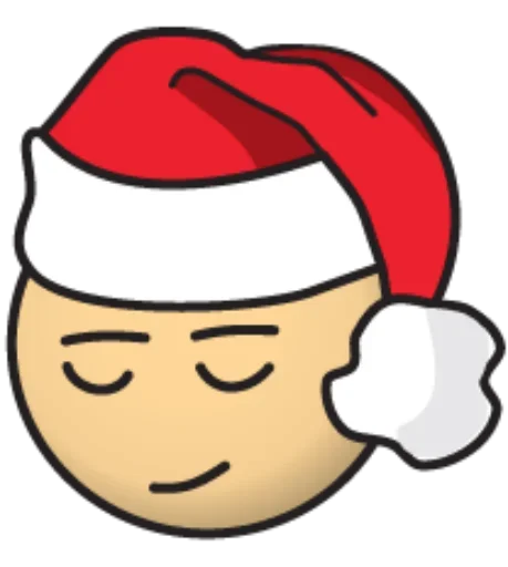 Стикер Дурак Онлайн новогодние