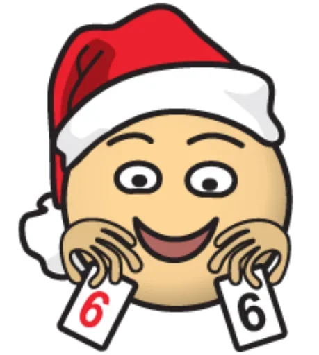 Стикер Дурак Онлайн новогодние