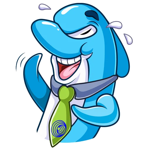 Стикер Dolphins echo.org