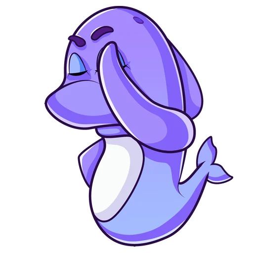 Стикер Dolphins echo.org