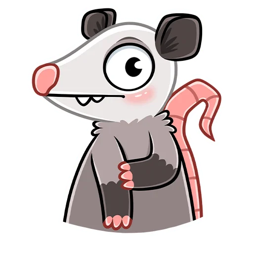 Стикер Братья Хвостики: Эник и Беник