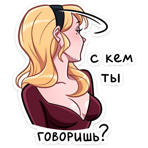 Стикер Элинор