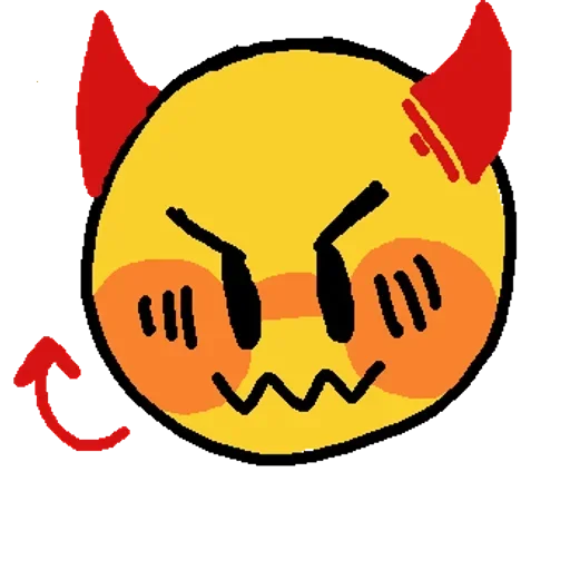 Стикер Emoji Cute