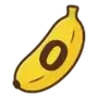 Эмодзи Банановый шрифт