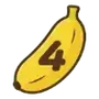 Эмодзи Банановый шрифт