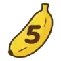 Эмодзи Банановый шрифт