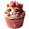 Эмодзи Котики кексы