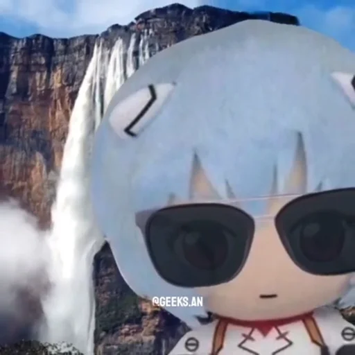 Стикер Rei plush