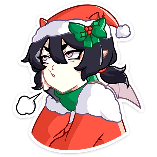 Стикер Новогодняя Ивэлтин