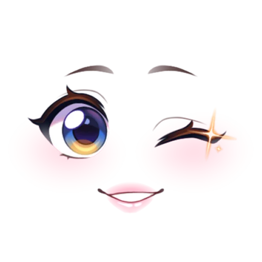 Стикер barbie model faces