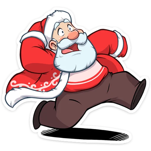 Стикер Дедушка Мороз