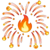 Эмодзи fire 3
