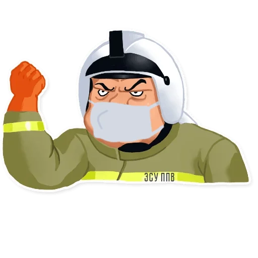 Стикер МЧС