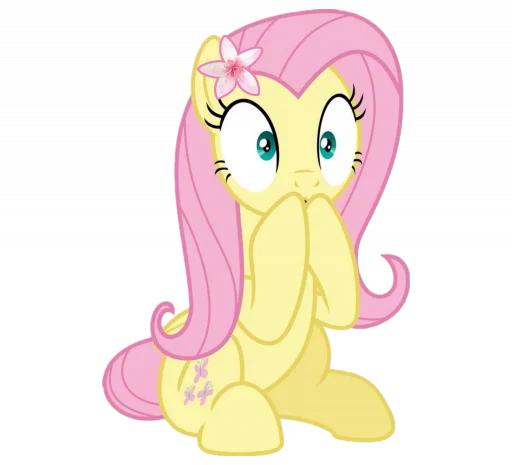 Стикер fluttershy