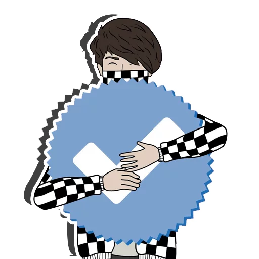 Стикер ФРЕНДЗОНА | FAN