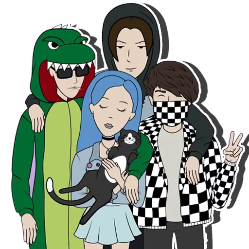 Стикер ФРЕНДЗОНА | FAN