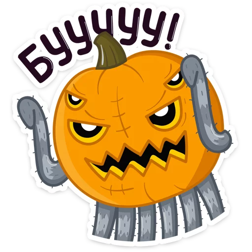 Стикер Паучок Фаззи