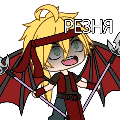 Стикер Gacha life