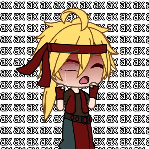 Стикер Gacha life